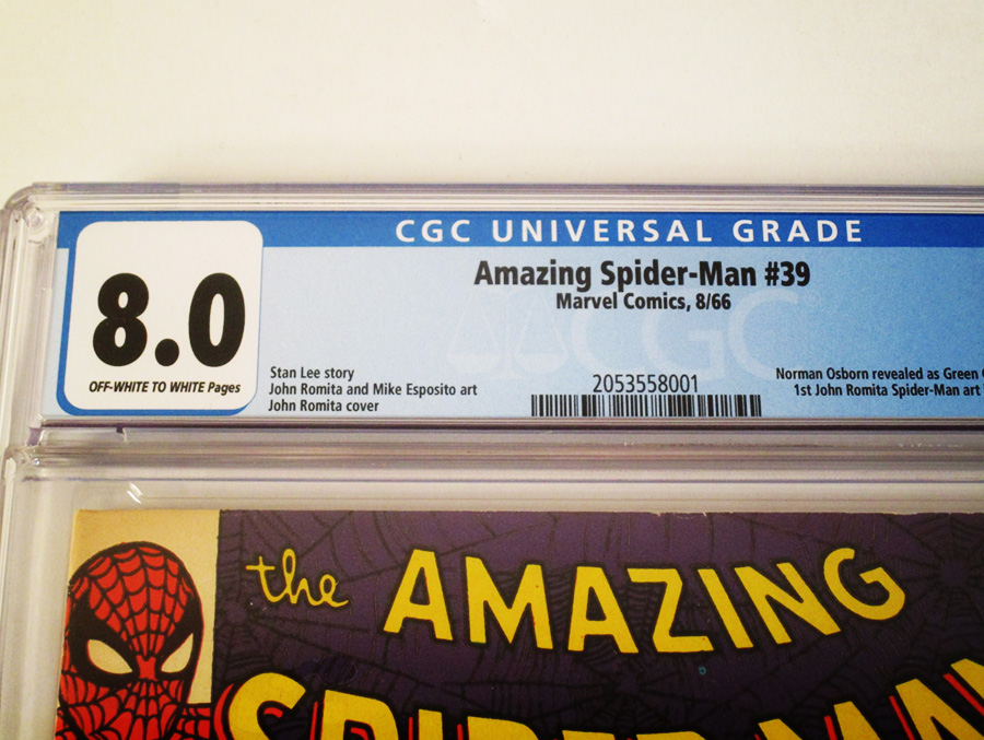 Amazing Spider-Man #39 Cover C CGC 8.0