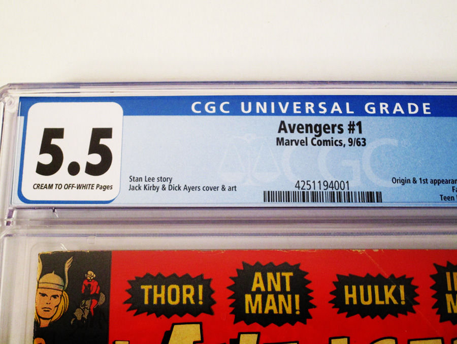 Avengers #1 Cover G CGC 5.5