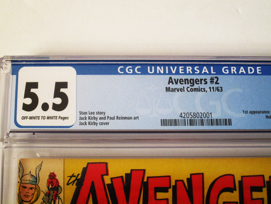 Avengers #2 Cover C CGC 5.5