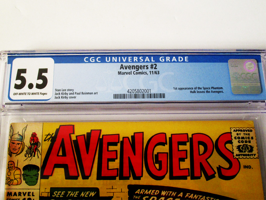 Avengers #2 Cover C CGC 5.5