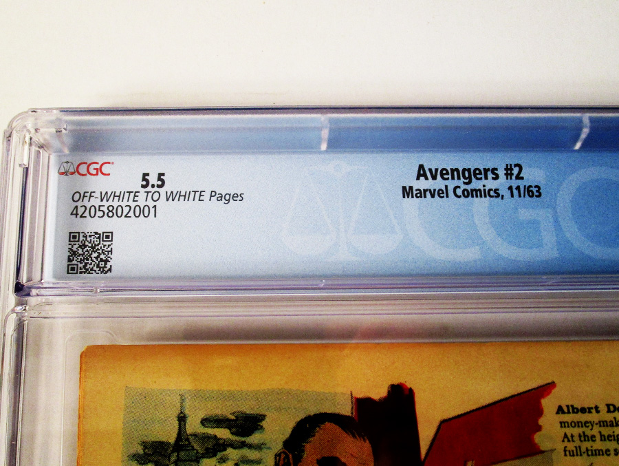 Avengers #2 Cover C CGC 5.5
