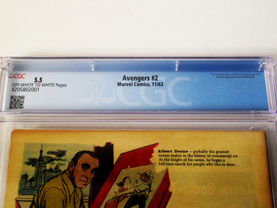 Avengers #2 Cover C CGC 5.5