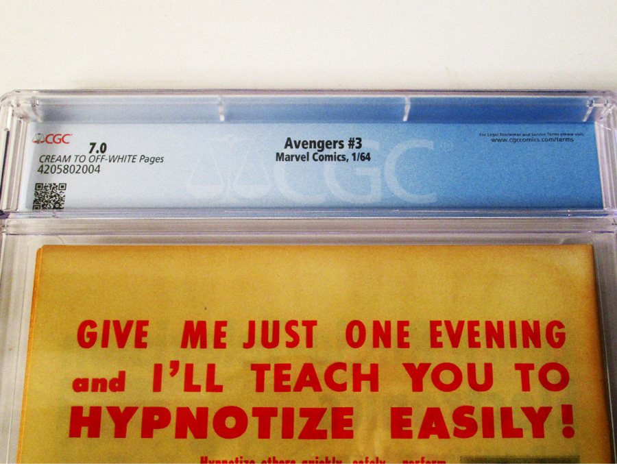 Avengers #3 Cover B CGC 7.0