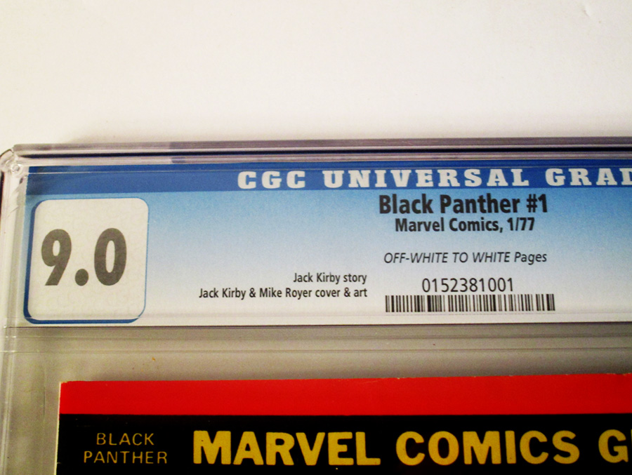 Black Panther Vol 1 #1 Cover B CGC 9.0