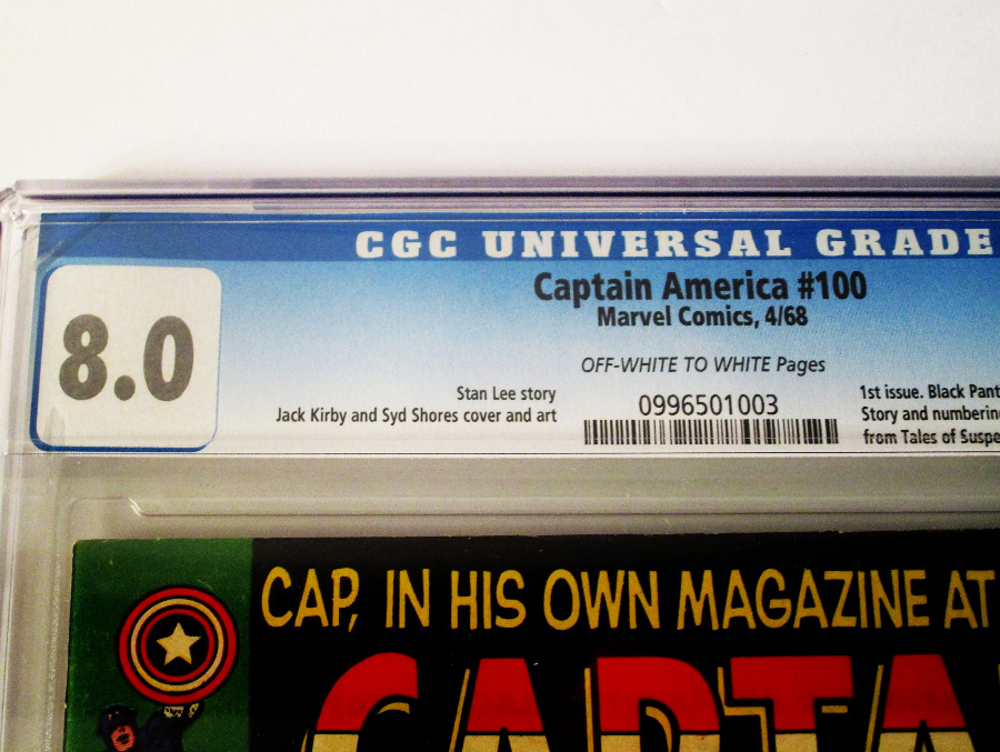 Captain America Vol 1 #100 Cover B CGC 8.0
