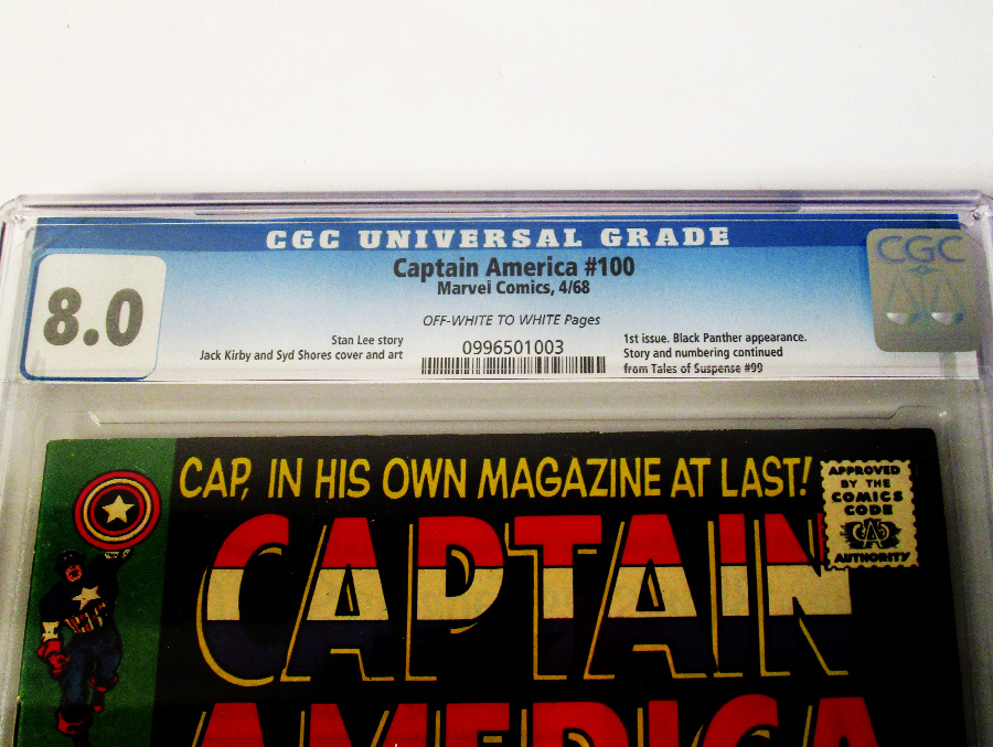 Captain America Vol 1 #100 Cover B CGC 8.0