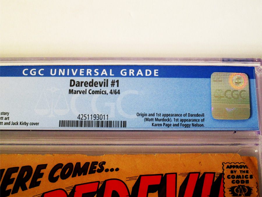 Daredevil #1 Cover C CGC 1.0
