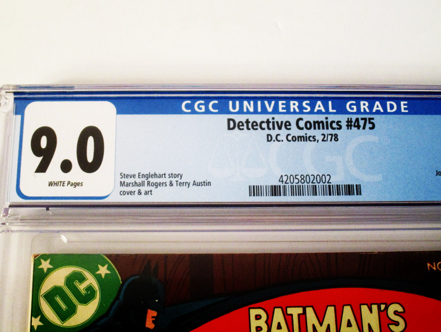Detective Comics #475 Cover C CGC 9.0