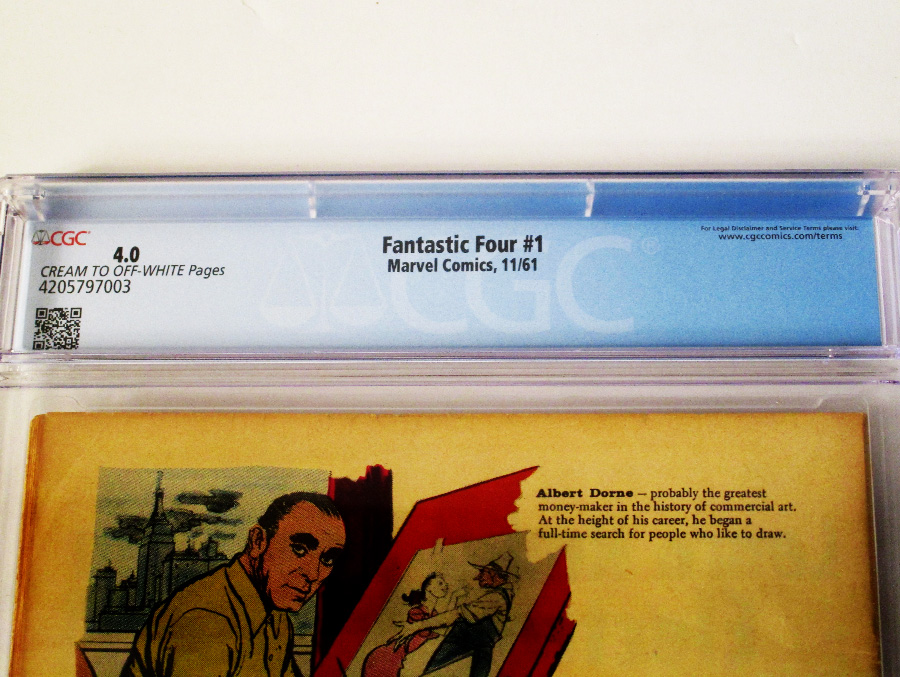 Fantastic Four #1 Cover E CGC 4.0
