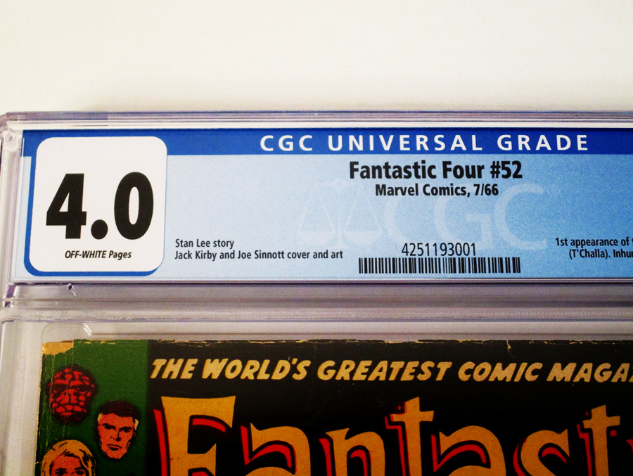 Fantastic Four #52 Cover D CGC 4.0