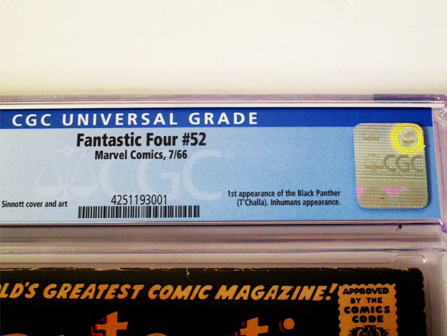 Fantastic Four #52 Cover D CGC 4.0