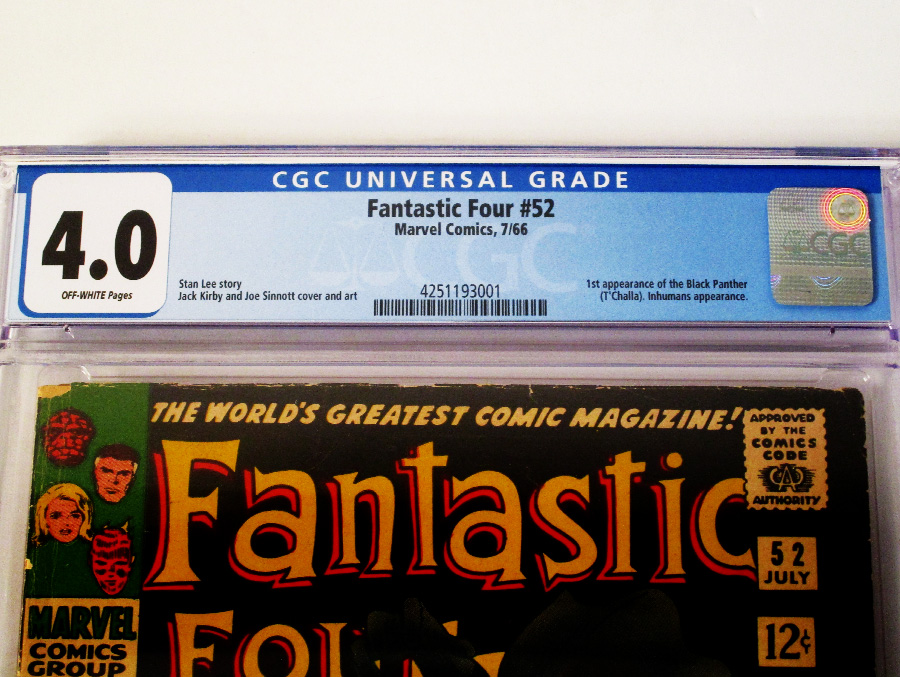 Fantastic Four #52 Cover D CGC 4.0