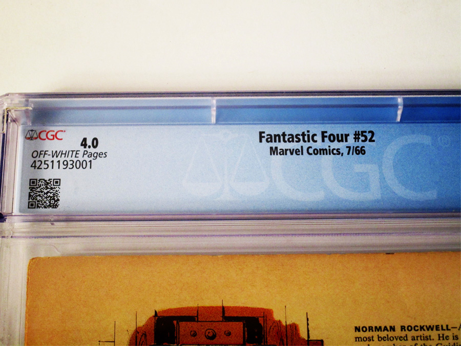 Fantastic Four #52 Cover D CGC 4.0