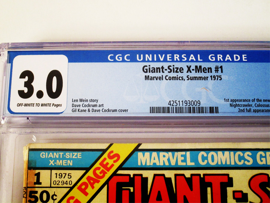 Giant Size X-Men #1 Cover H CGC 3.0