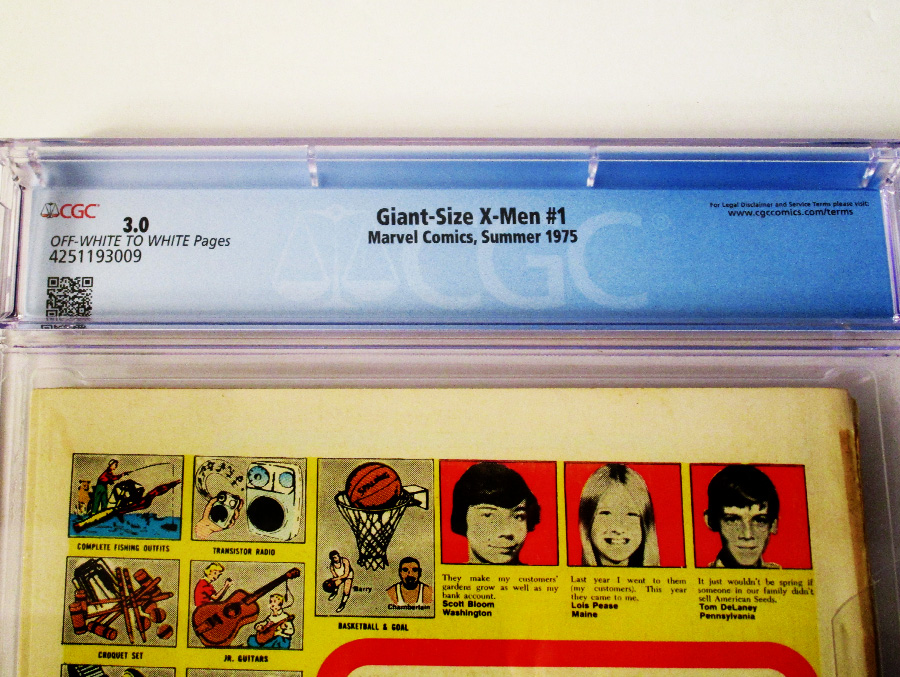 Giant Size X-Men #1 Cover H CGC 3.0