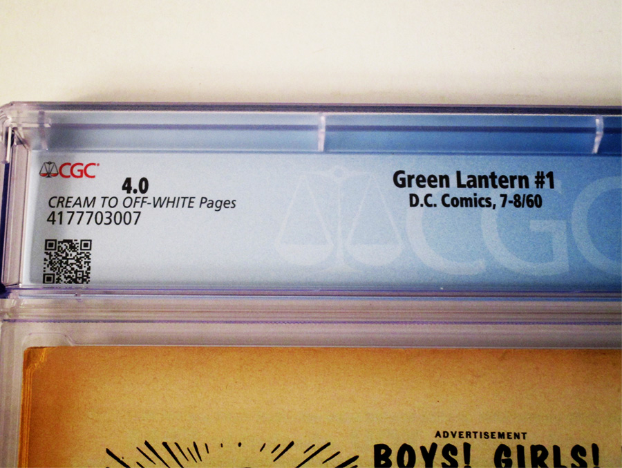 Green Lantern Vol 2 #1 Cover D CGC 4.0