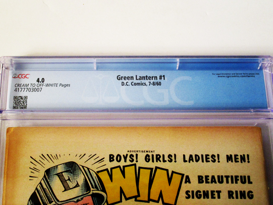 Green Lantern Vol 2 #1 Cover D CGC 4.0