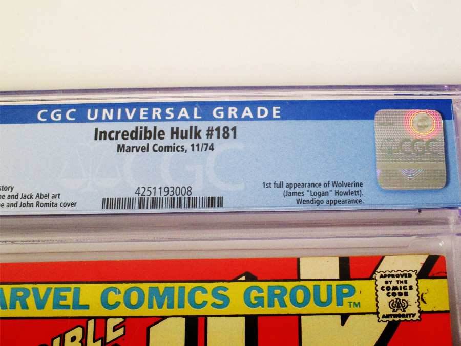 Incredible Hulk #181 Cover H CGC Graded 4.5