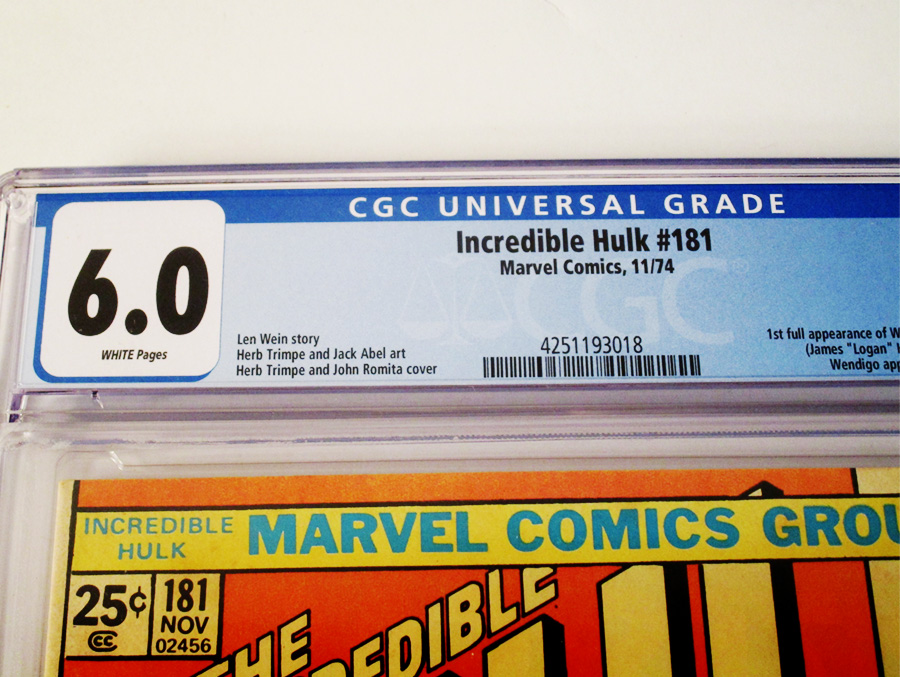 Incredible Hulk #181 Cover I CGC Graded 6.0