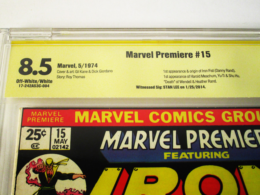 Marvel Premiere #15 Cover D CBCS Graded 8.5