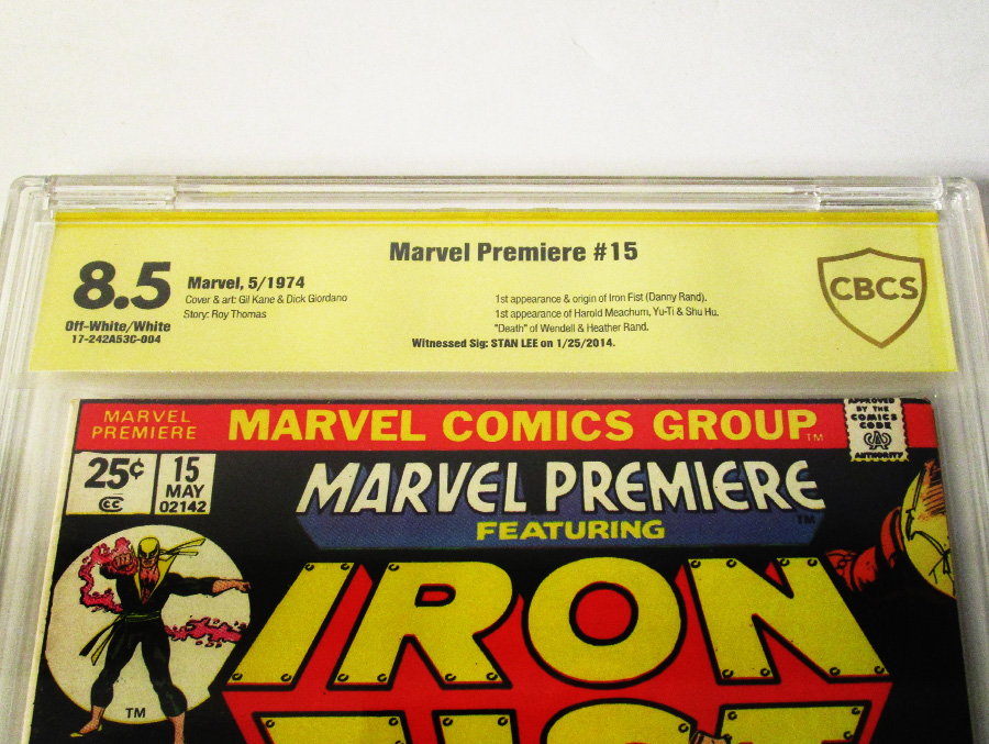 Marvel Premiere #15 Cover D CBCS Graded 8.5