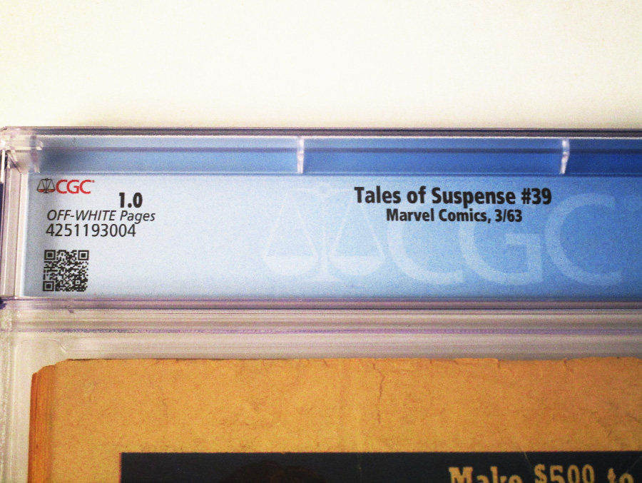 Tales of Suspense #39 Cover D CGC  Graded 1.0