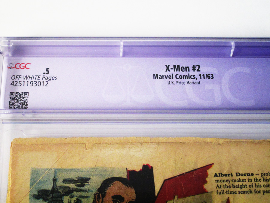 X-Men Vol 1 #2 Cover B CGC Restored 0.5