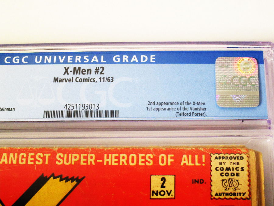 X-Men Vol 1 #2 Cover C CGC Graded 0.5