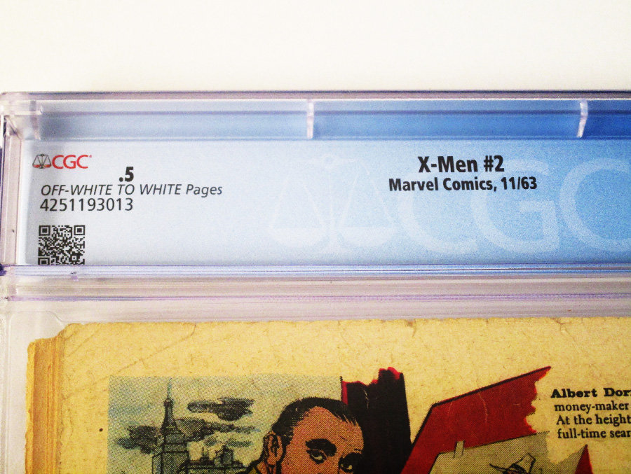 X-Men Vol 1 #2 Cover C CGC Graded 0.5