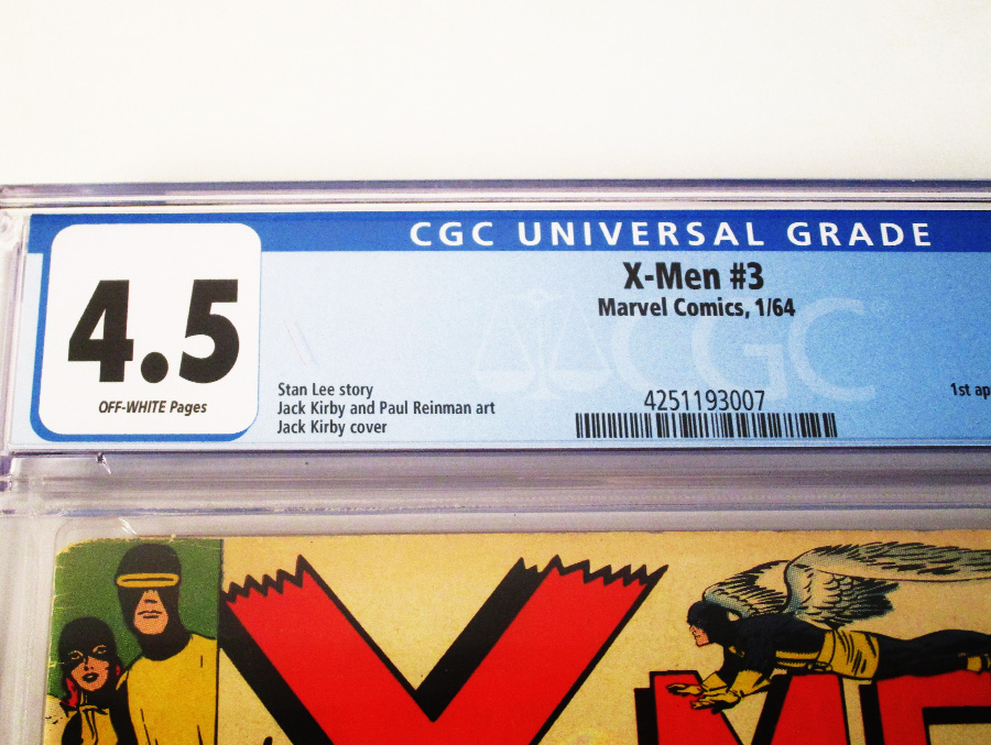 X-Men Vol 1 #3 Cover B CGC Graded 4.5