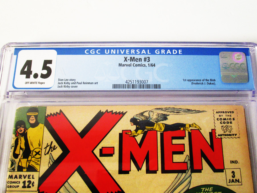 X-Men Vol 1 #3 Cover B CGC Graded 4.5