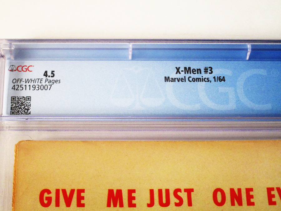 X-Men Vol 1 #3 Cover B CGC Graded 4.5