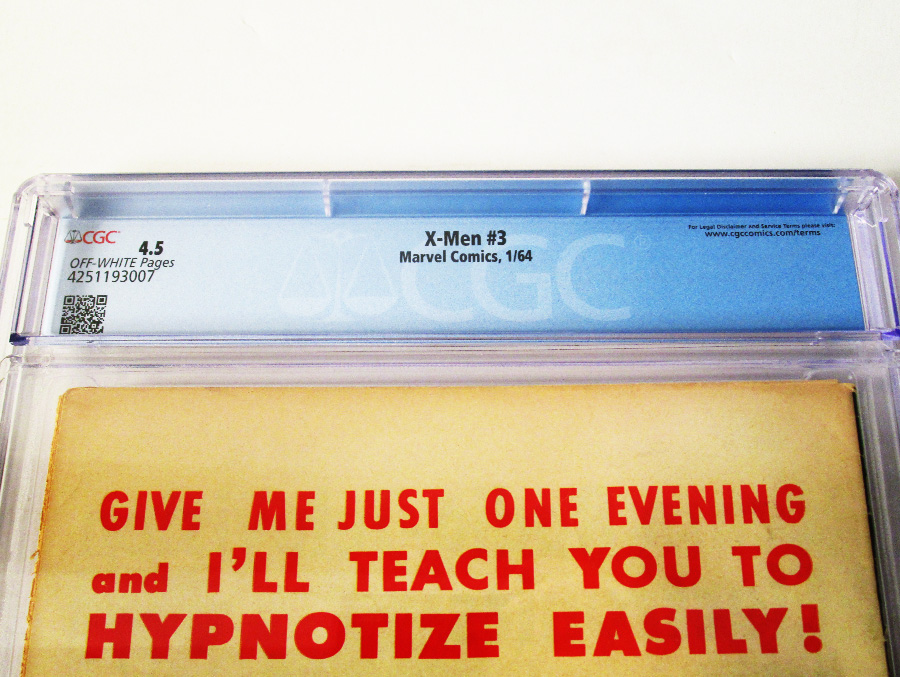 X-Men Vol 1 #3 Cover B CGC Graded 4.5