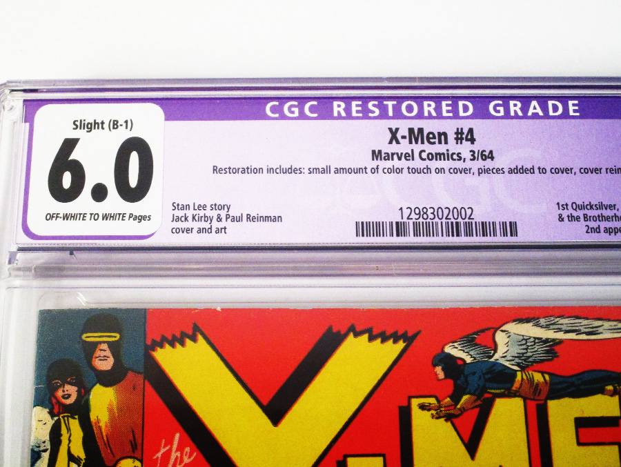 X-Men Vol 1 #4 Cover C CGC Graded 6.0