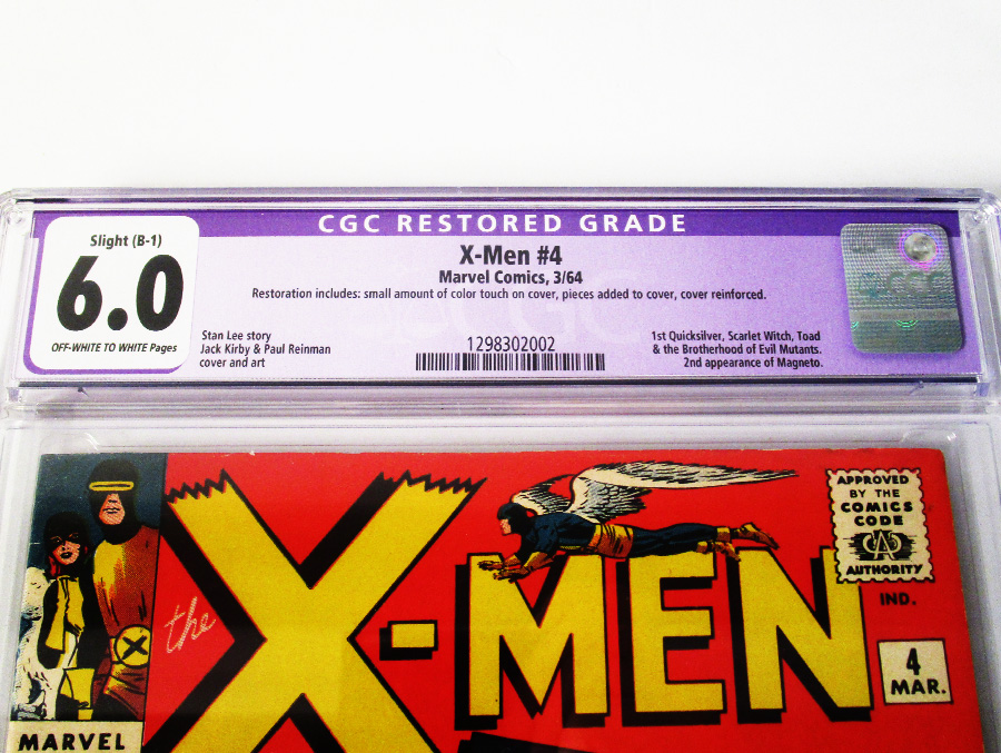 X-Men Vol 1 #4 Cover C CGC Graded 6.0