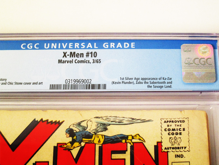 X-Men Vol 1 #10 Cover C CGC Graded 5.0
