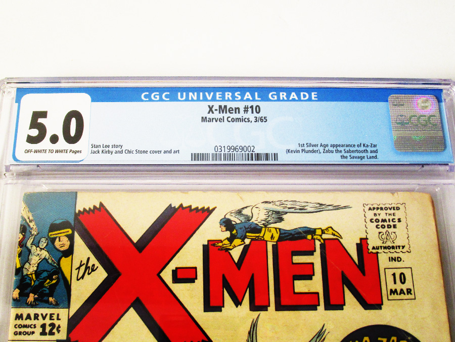 X-Men Vol 1 #10 Cover C CGC Graded 5.0