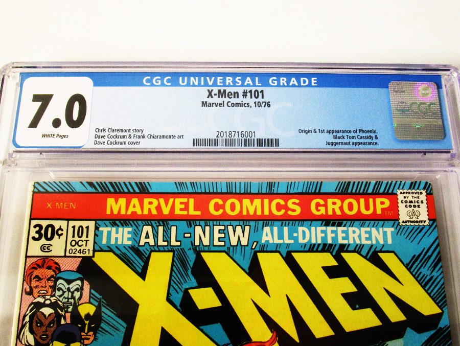 X-Men Vol 1 #101 Cover E CGC Graded 7.0