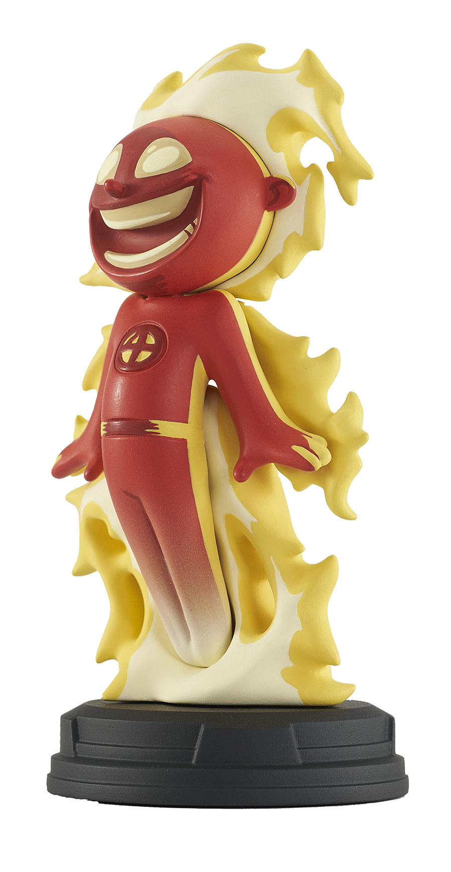 Marvel Animated Style Human Torch Statue