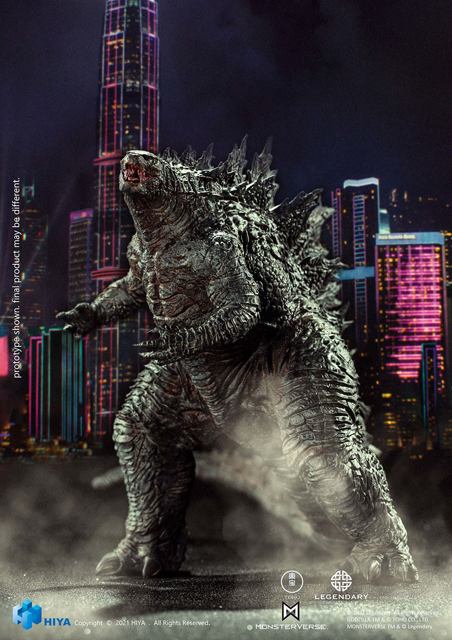 Godzilla vs Kong Stylist Series Godzilla Previews Exclusive PVC Figure