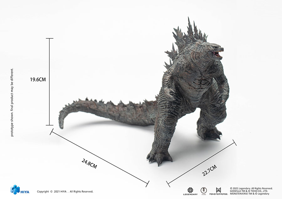 Godzilla vs Kong Stylist Series Godzilla Previews Exclusive PVC Figure