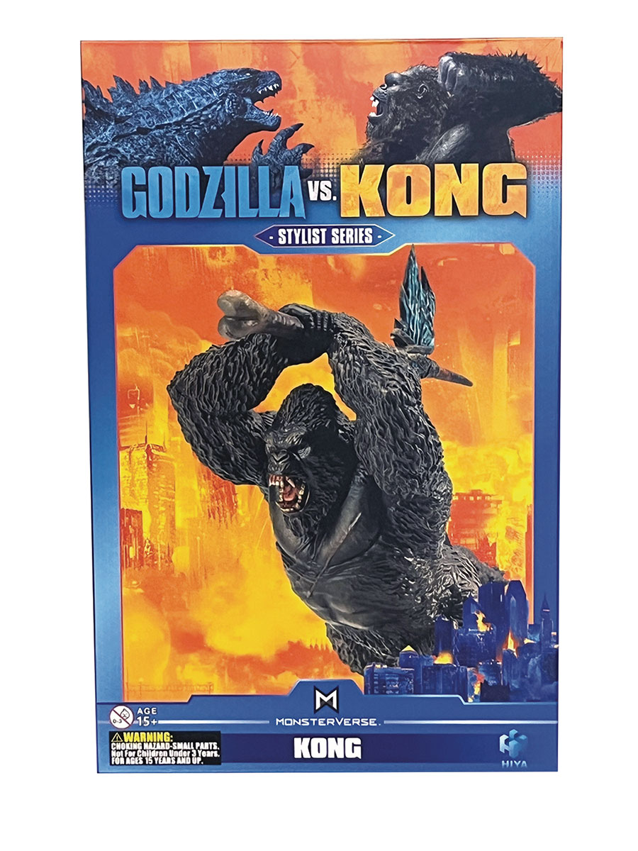 Godzilla vs Kong Stylist Series Kong Previews Exclusive PVC Figure