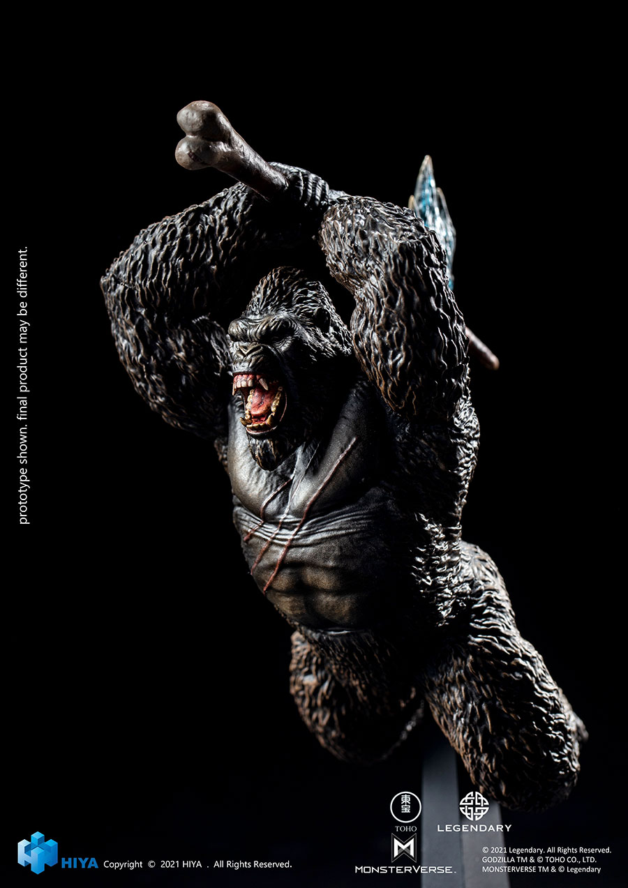 Godzilla vs Kong Stylist Series Kong Previews Exclusive PVC Figure