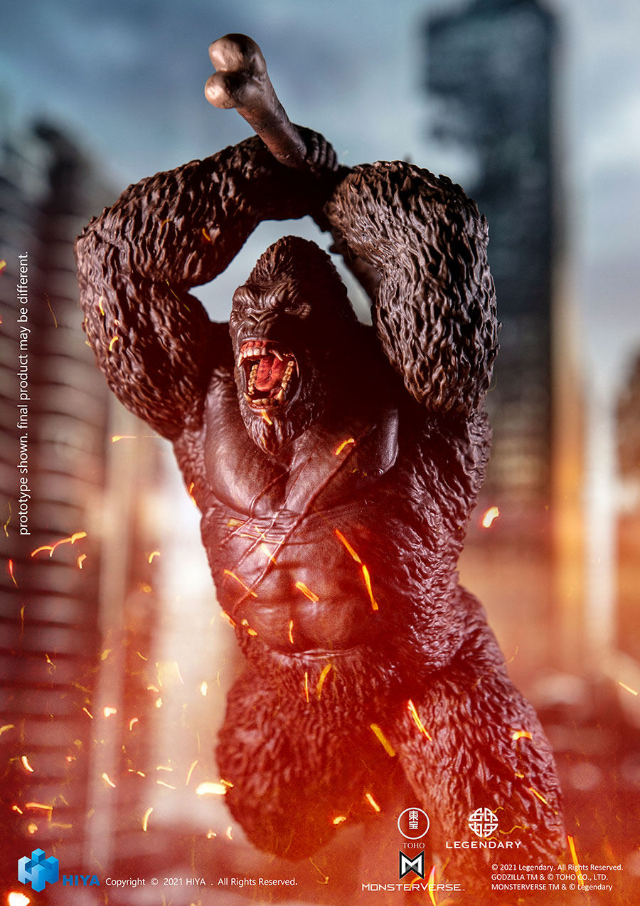 Godzilla vs Kong Stylist Series Kong Previews Exclusive PVC Figure