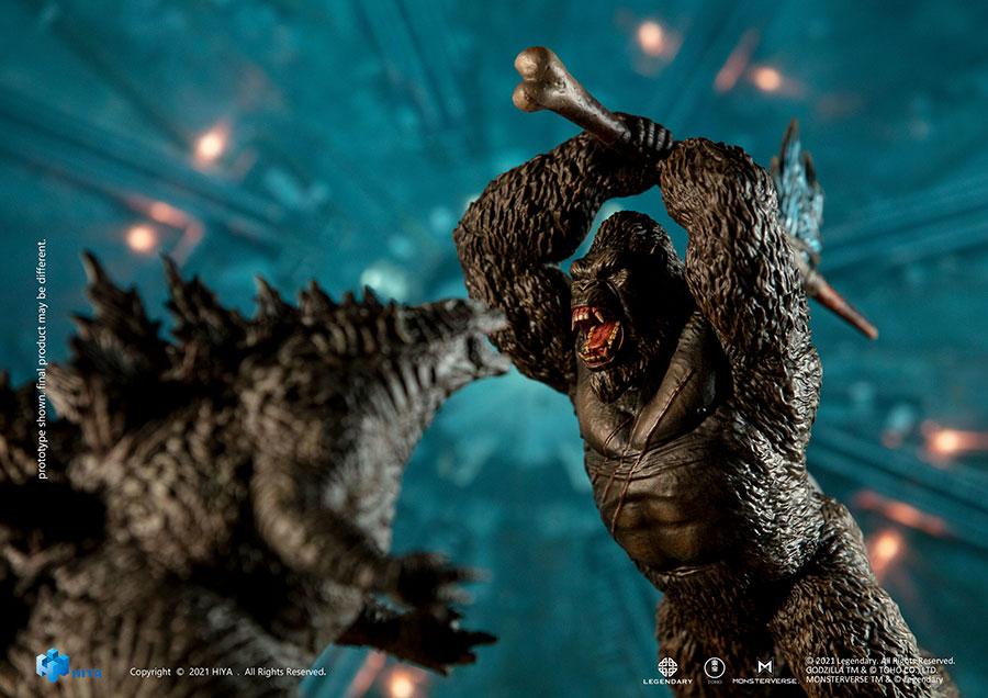 Godzilla vs Kong Stylist Series Kong Previews Exclusive PVC Figure