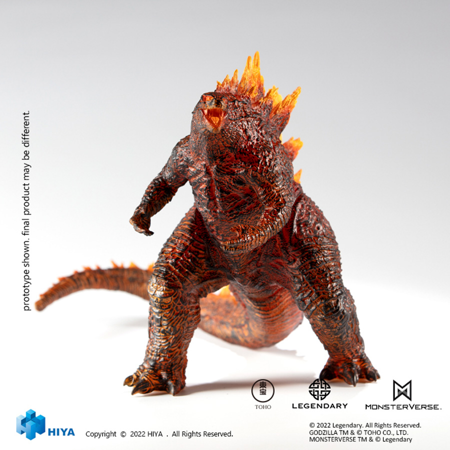 Godzilla King Of The Monsters Stylist Series Burning Godzilla Previews Exclusive Action Figure