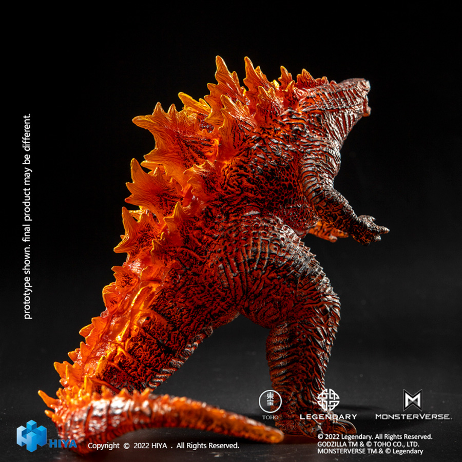 Godzilla King Of The Monsters Stylist Series Burning Godzilla Previews Exclusive Action Figure