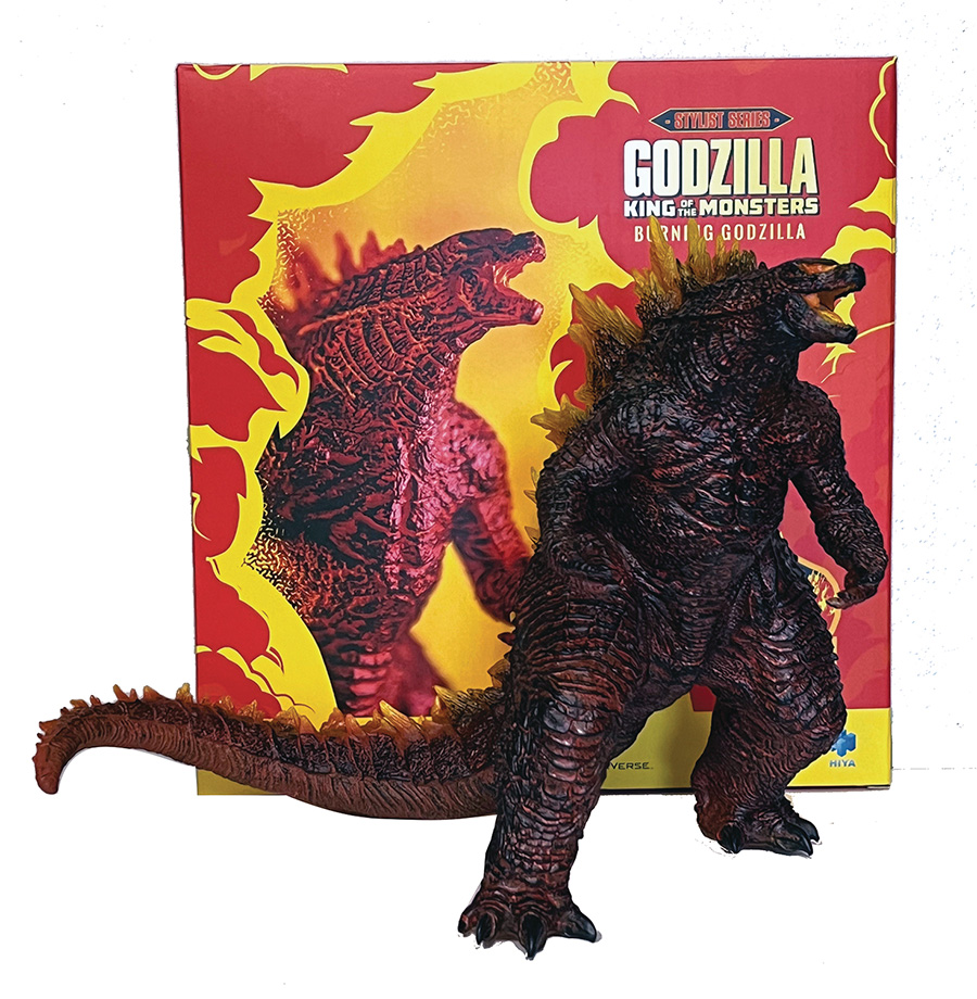 Godzilla King Of The Monsters Stylist Series Burning Godzilla Previews Exclusive Action Figure