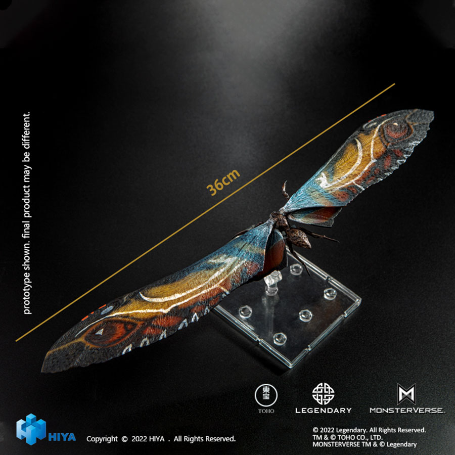 Godzilla King Of The Monsters Exquisite Basic Series Mothra Previews Exclusive Action Figure