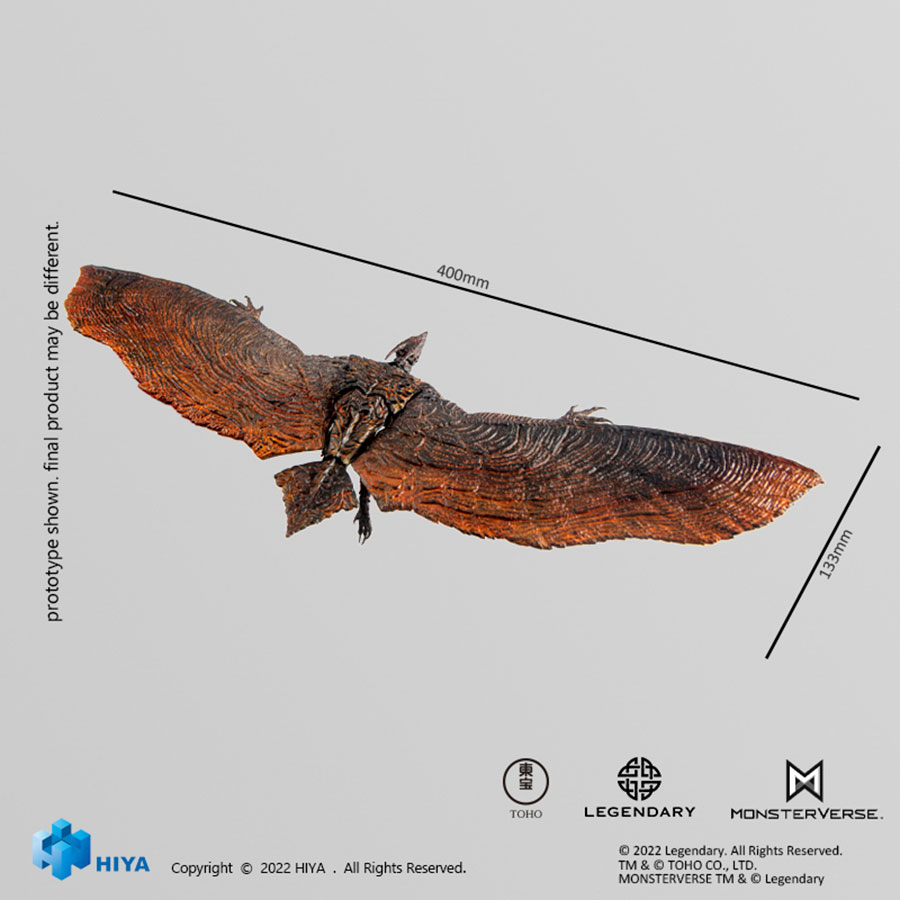 Godzilla King Of The Monsters Exquisite Basic Series Rodan Previews Exclusive Action Figure